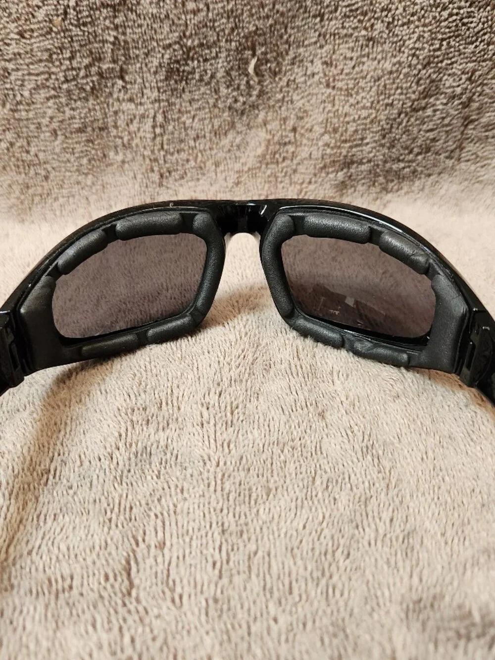 4 Pack Motorcycle Glasses Multi-Colored Padded Wrap-Around